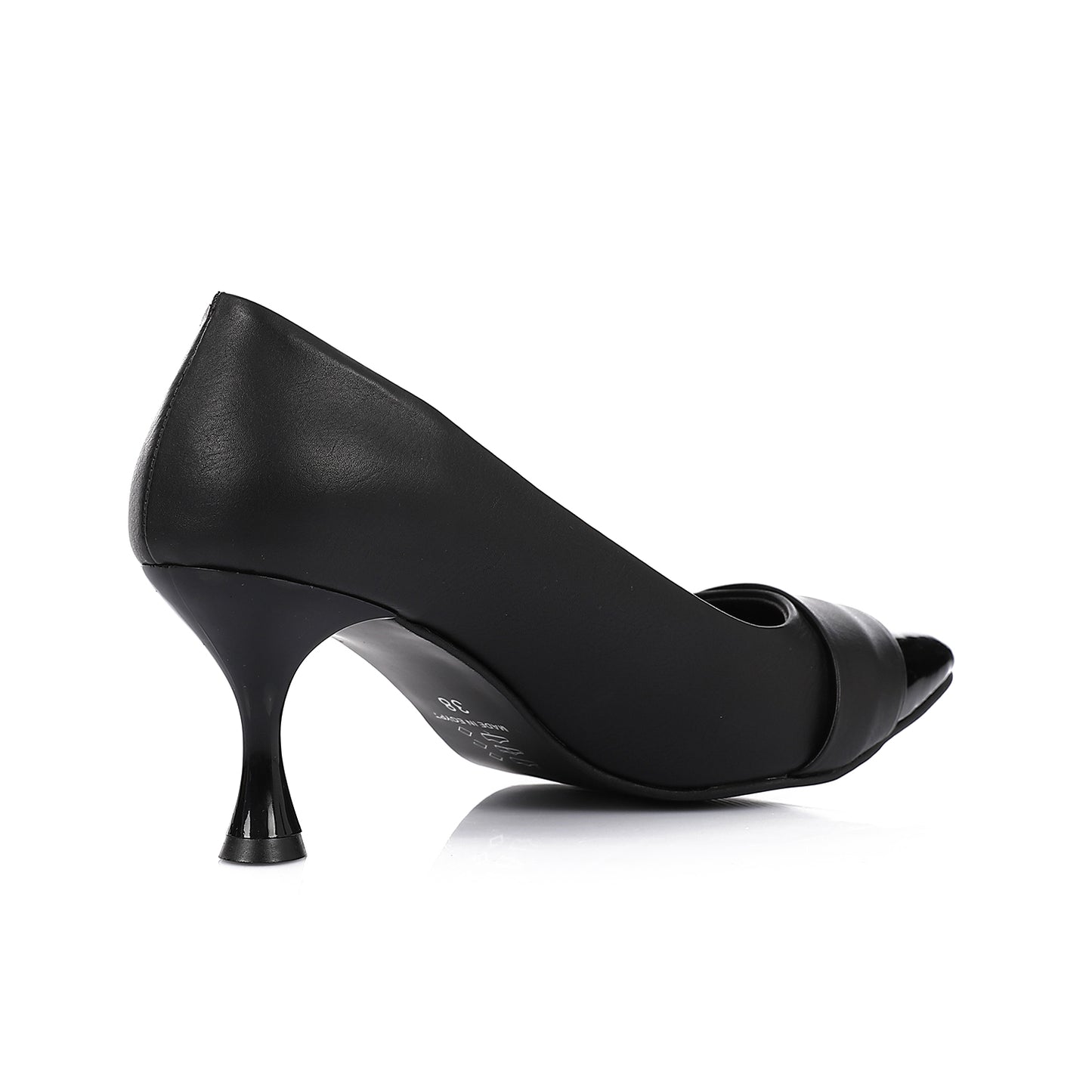 Leather High Heel Shoes, Wedding Formal Shoes, Heeled Mules