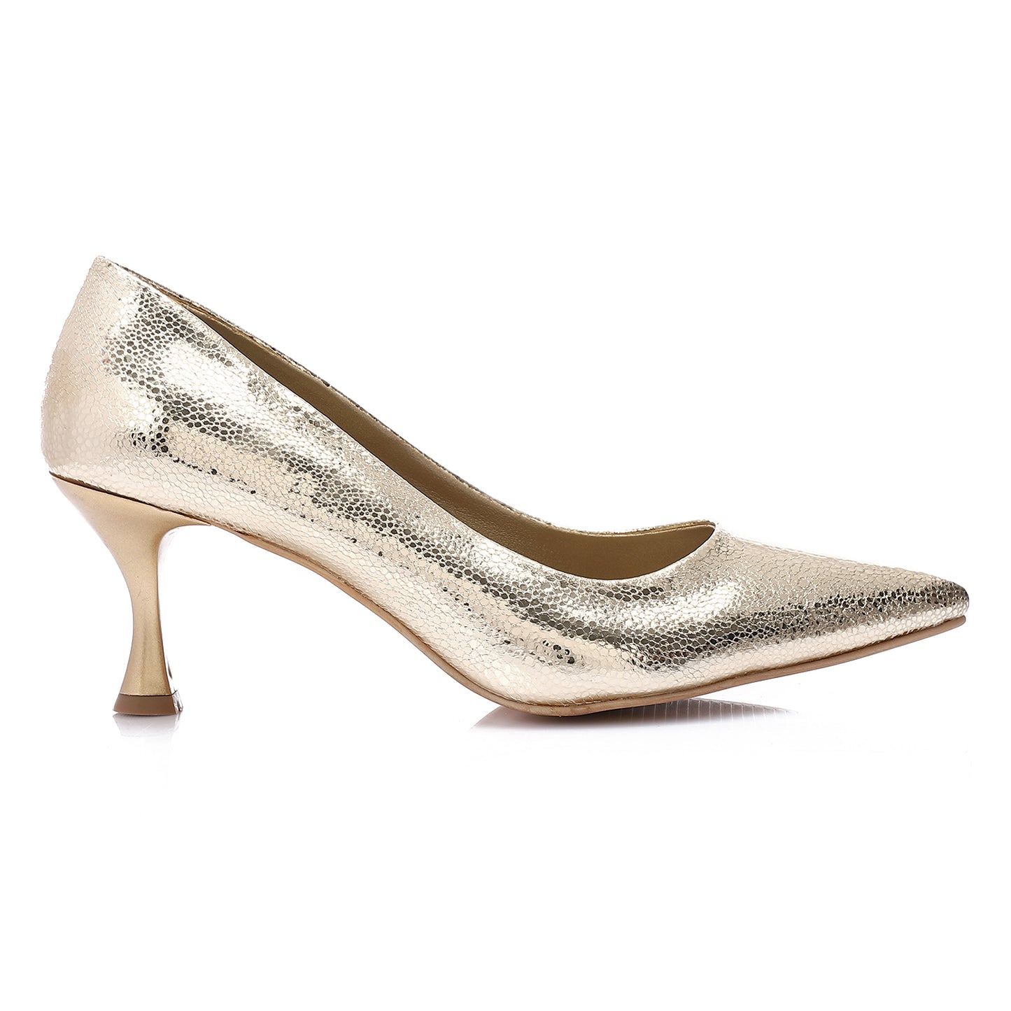 Elegant Women's Heeled Shoes 5cm with Pointed Toe and Stylish Heel