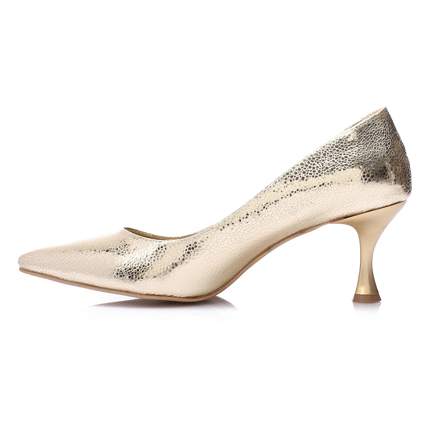 Elegant Women's Heeled Shoes 5cm with Pointed Toe and Stylish Heel