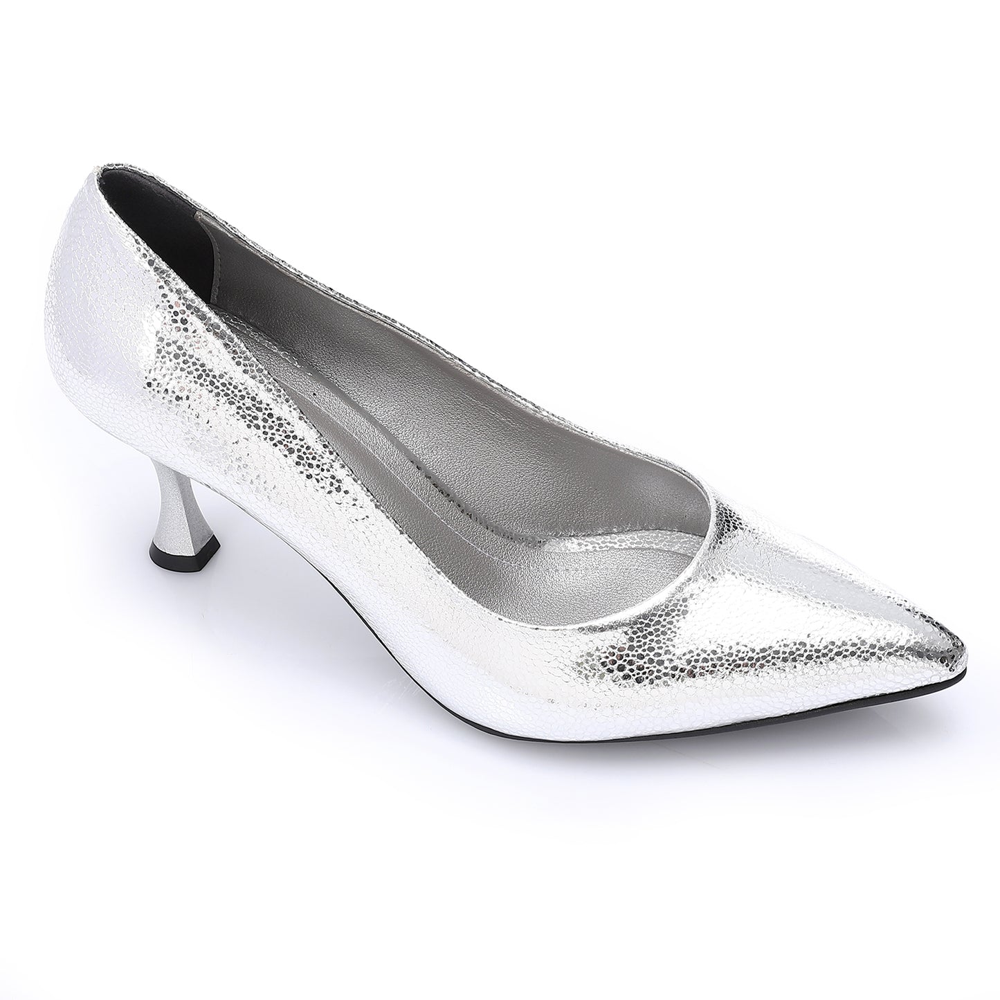 Elegant Women's Heeled Shoes with Pointed Toe and Stylish Heel