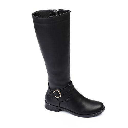 Leather Knee Length Boot