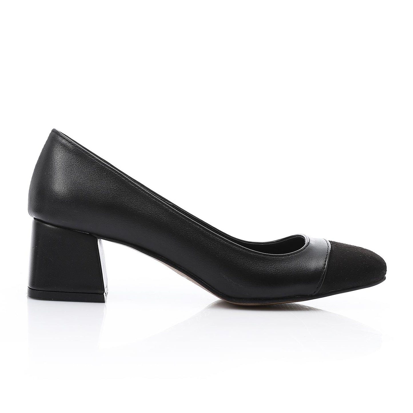 Women’s Block Heel Pumps – Tan Comfortable Elegant.