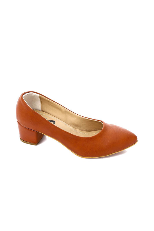 Havana Plain Heeled Shoes