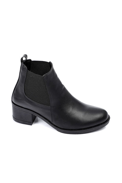 Elastic Side Ankle Boot