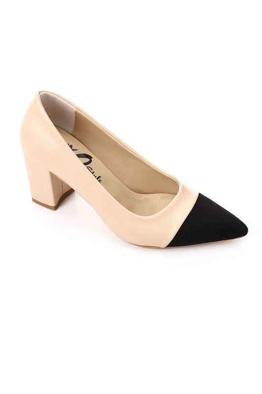 Stylish Bi-Tone High Heels Shoes