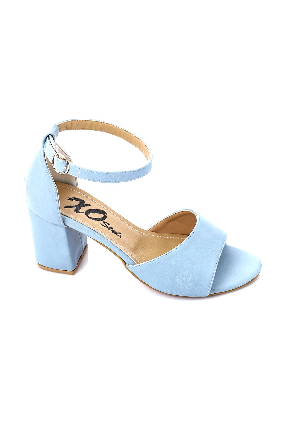 Stylish Plain High Heeled Sandals