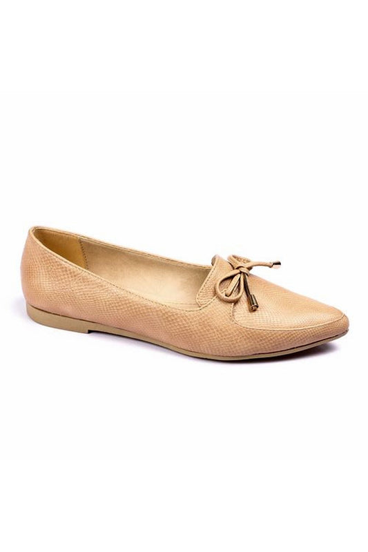 Front Bow Flat Shoes