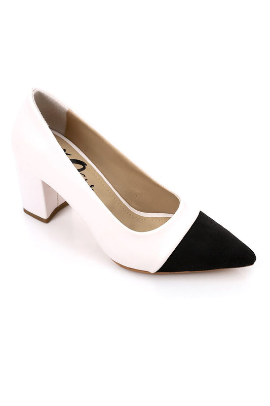 Stylish Bi-Tone High Heels Shoes