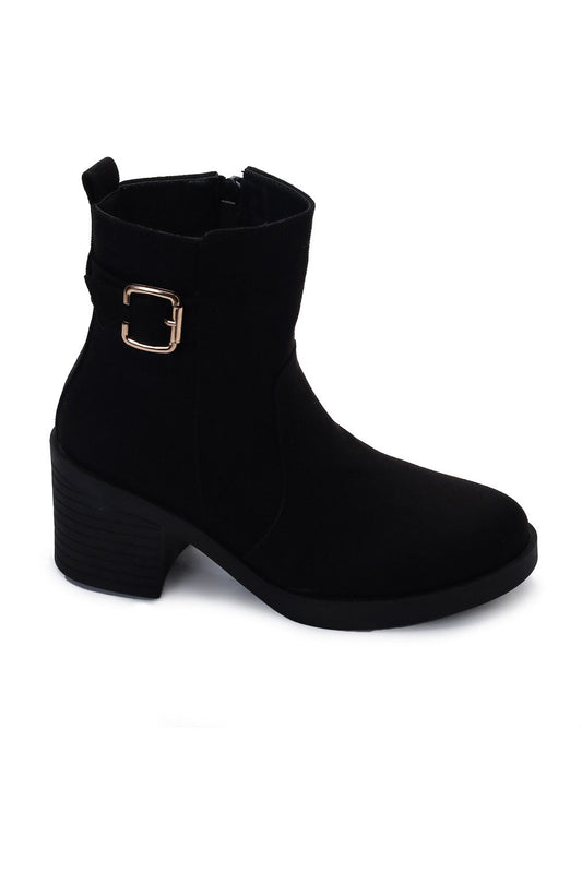 XO Style Heeled Ankle Boot