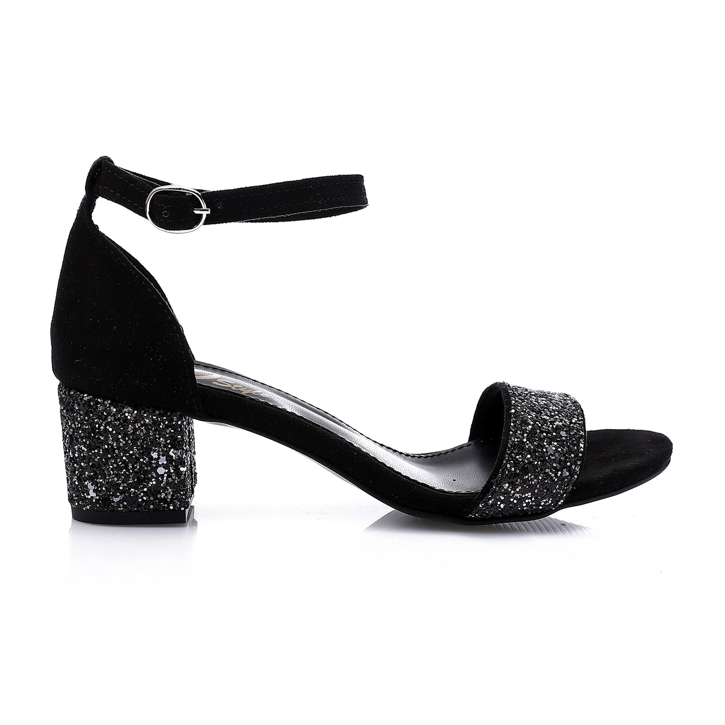 Glittery Heeled Sandal