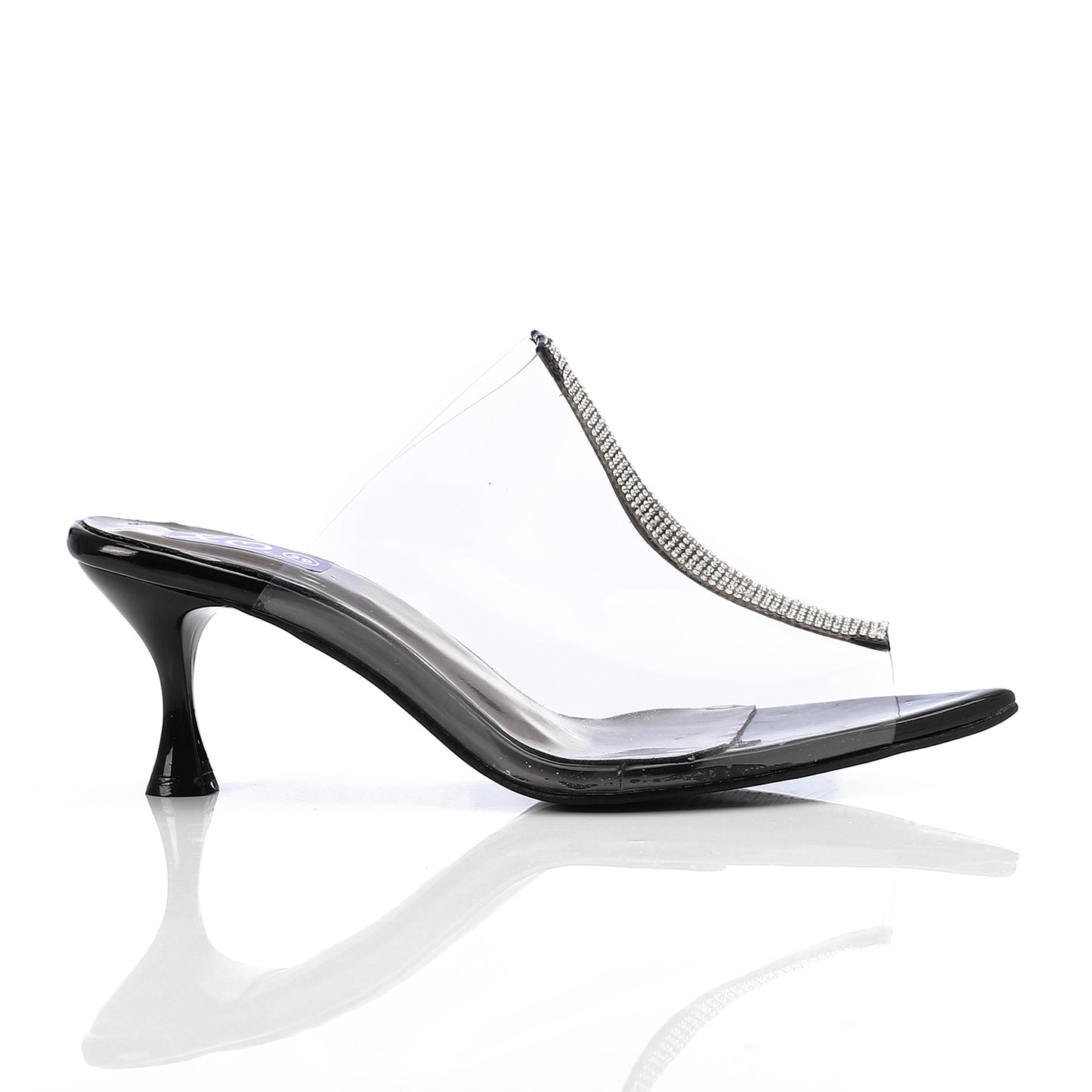 Upper Strass Transparent Slipper