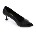 Leather High Heel Shoes, Wedding Formal Shoes, Heeled Mules