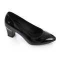 Lacquer Leather High Heel Shoes, Wedding Formal Shoes, Heeled Mules