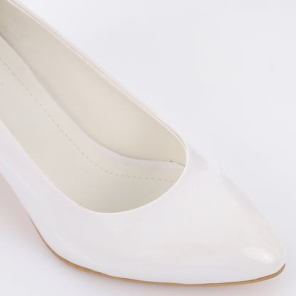 Lacquer Leather High Heel Shoes, Wedding Formal Shoes, Heeled Mules