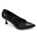 Elegant Women's Heeled Shoes 5cm with Pointed Toe and Stylish Heel