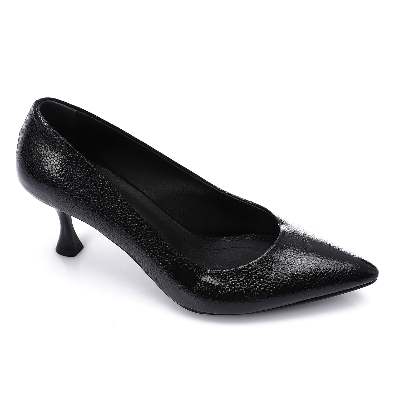 Elegant Women's Heeled Shoes 5cm with Pointed Toe and Stylish Heel