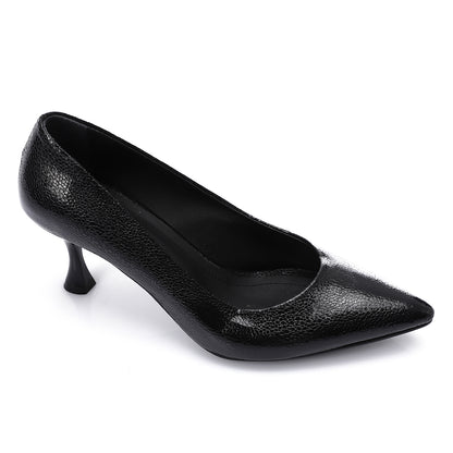 Elegant Women's Heeled Shoes 5cm with Pointed Toe and Stylish Heel