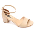 Comfortable Women's Sandal With A Wide Heel - High Quality Materials