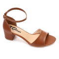 Comfortable Women's Sandal With A Wide Heel - High Quality Materials