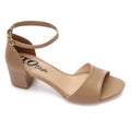 Comfortable Women's Sandal With A Wide Heel - High Quality Materials