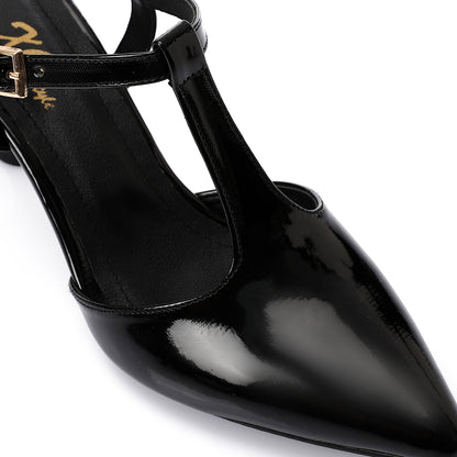 Women’s T-Strap Heeled Shoe