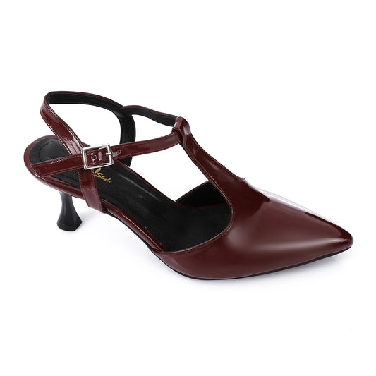 Women’s T-Strap Heeled Shoe
