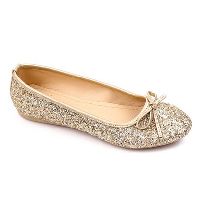 Comfortable Glittery Ballerina Shoes