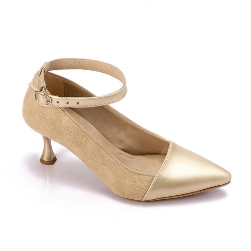 Bi-Tone High Heels - 6 Cm