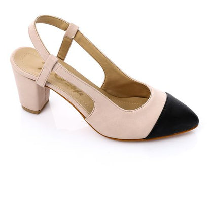 Bi-Tone Heeled Shoes