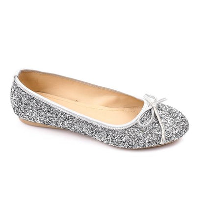 Comfortable Glittery Ballerina Shoes