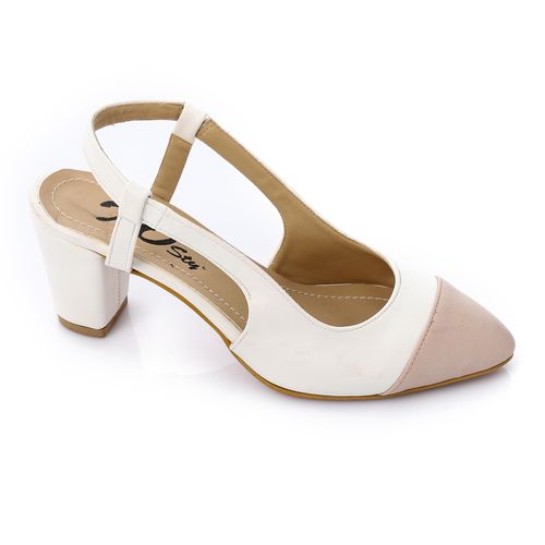 Bi-Tone Heeled Shoes