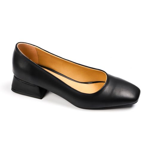 Classic Solid Heeled Shoes