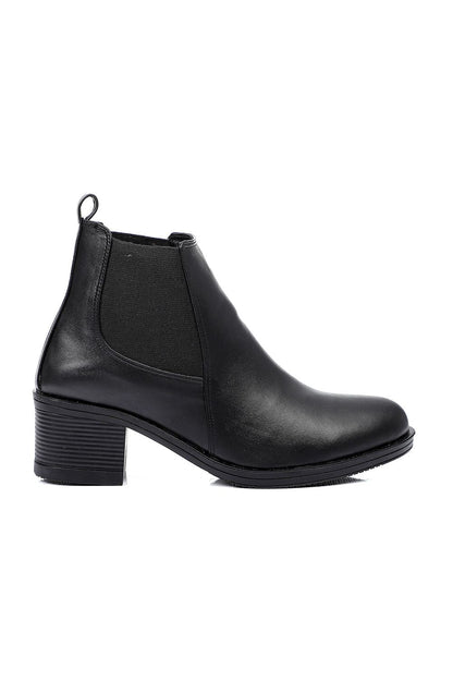 Elastic Side Ankle Boot