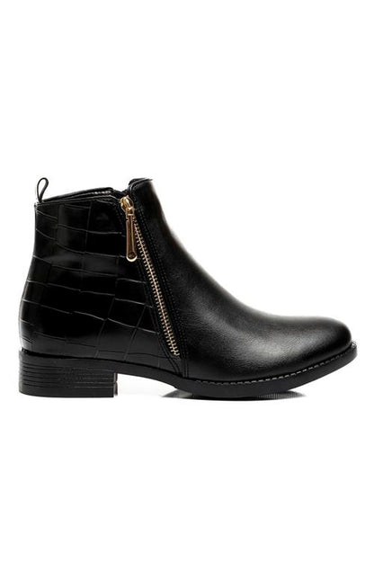 Xo Style Side Zip Ankle Boot