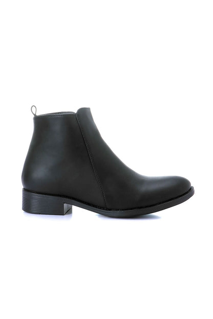 Elegant Plain Ankle Boots