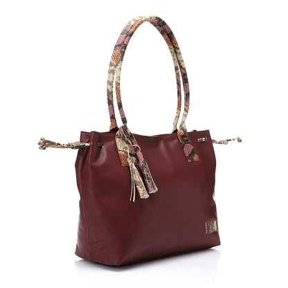 Bi-Tone Travel Shoulder Bag 2046