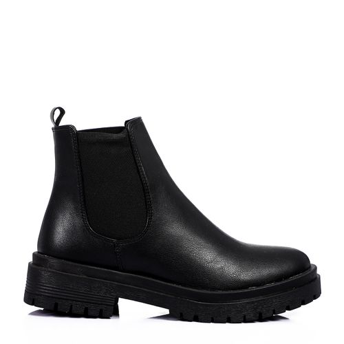 Leather Classic Chelsea Boot -Black