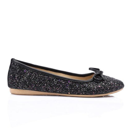 Comfortable Glittery Ballerina Shoes