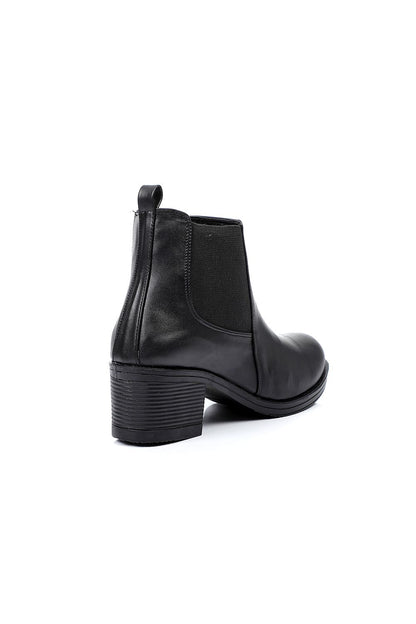 Elastic Side Ankle Boot