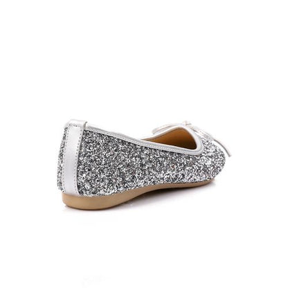 Comfortable Glittery Ballerina Shoes