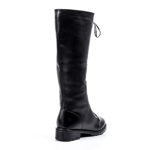 Leather Knee Boot