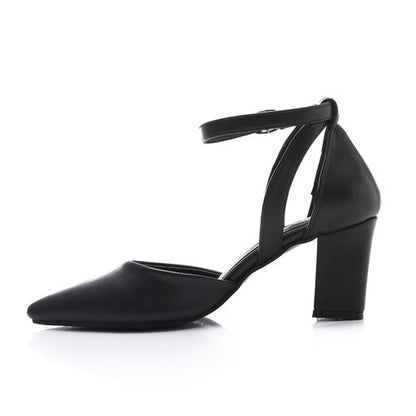 Plain High Heels - 7 Cm