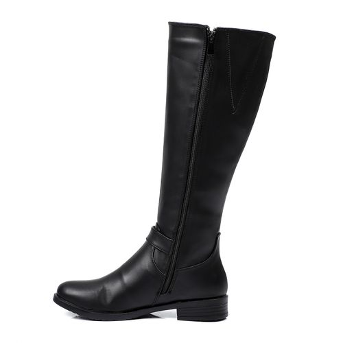 Leather Knee Length Boot