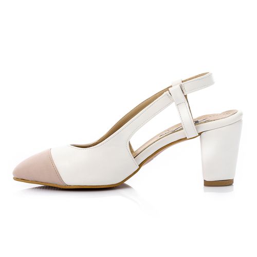 Bi-Tone Heeled Shoes