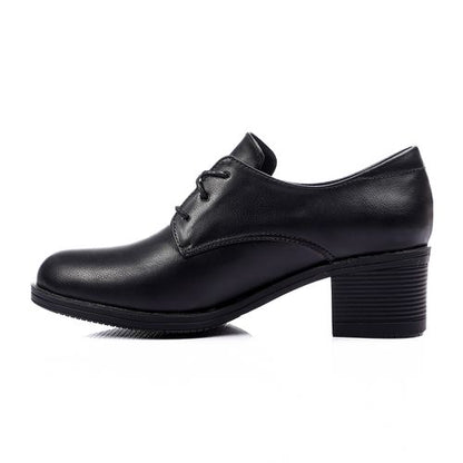 Leather Chunky Loafer
