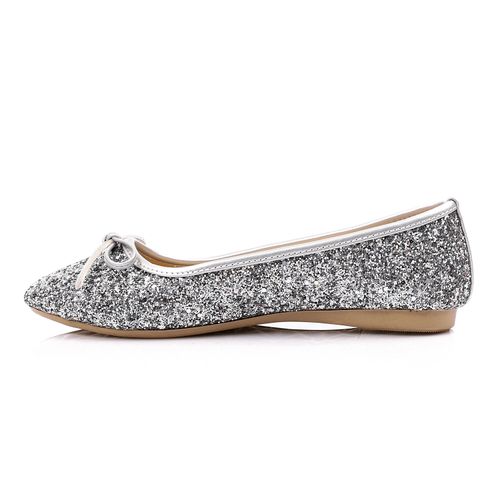 Comfortable Glittery Ballerina Shoes