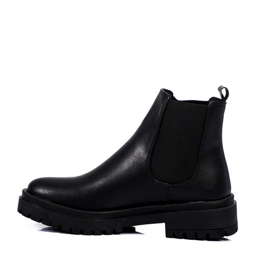 Leather Classic Chelsea Boot -Black