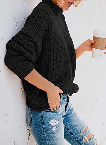 Oversized Long Sleeve Sweater Pullover Top