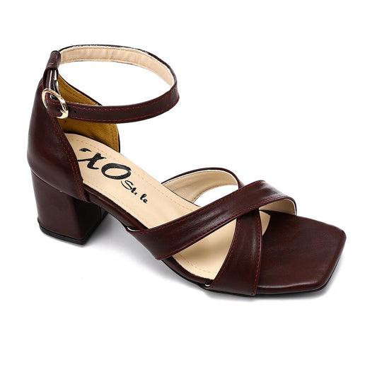 XO Square Toe Cross Sandal