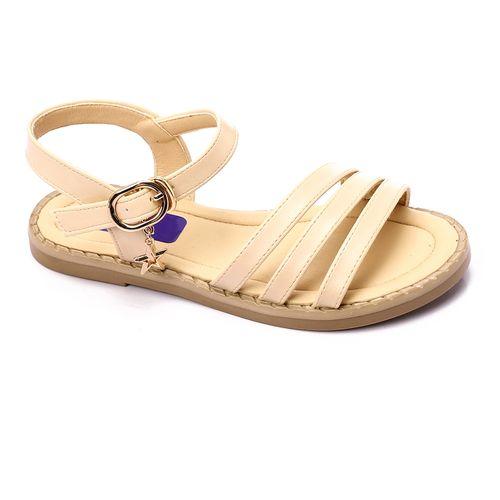 Side Buckle Flat Sandal for Girls